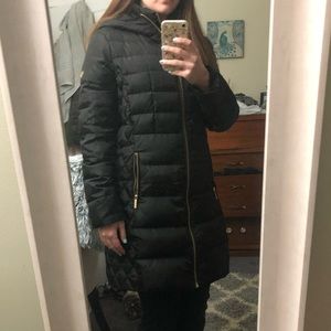Michael Kors Double Zipper Puffer Coat